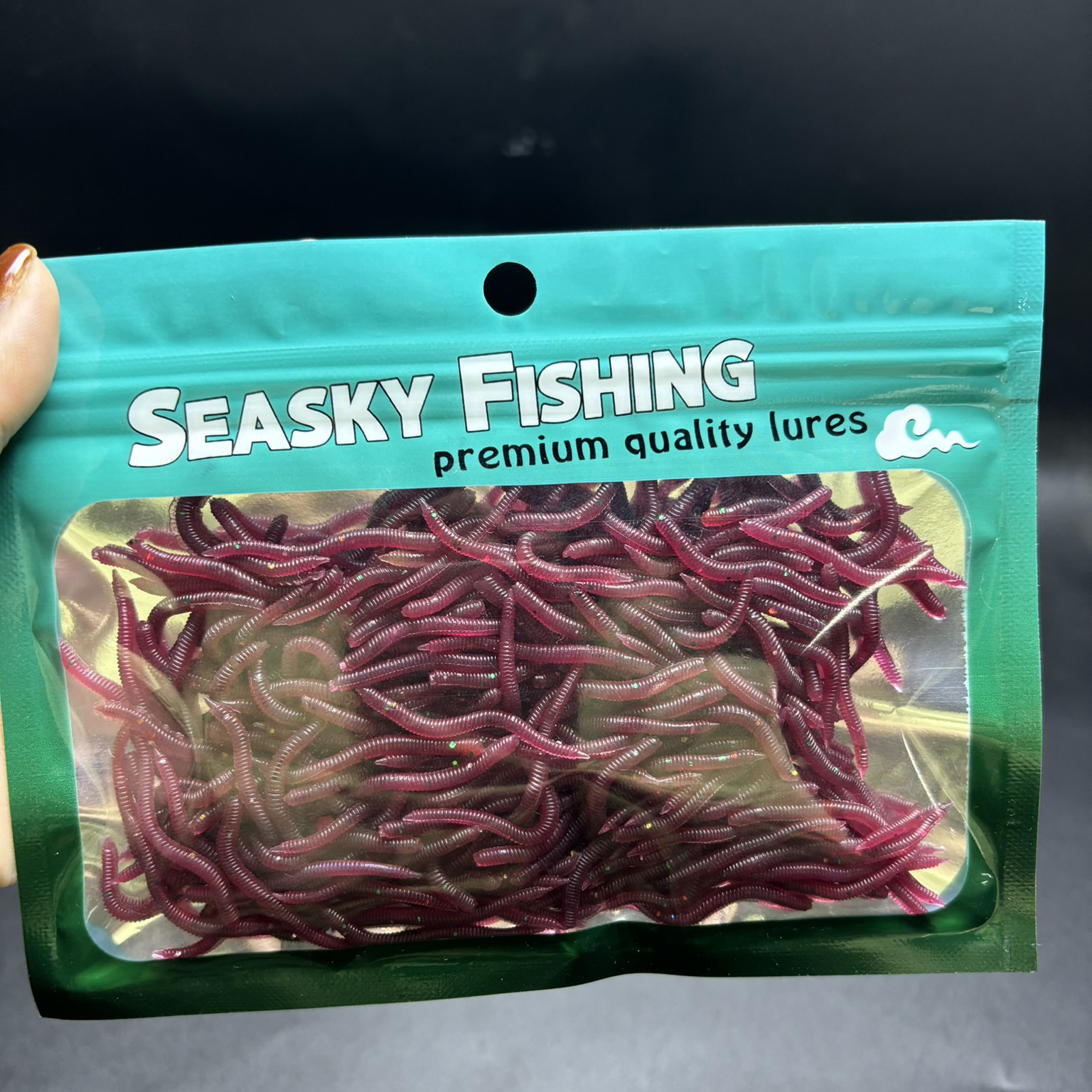 Aglaonema Red - 100-200pcs Soft Lure Bass Bream Bloodworm
