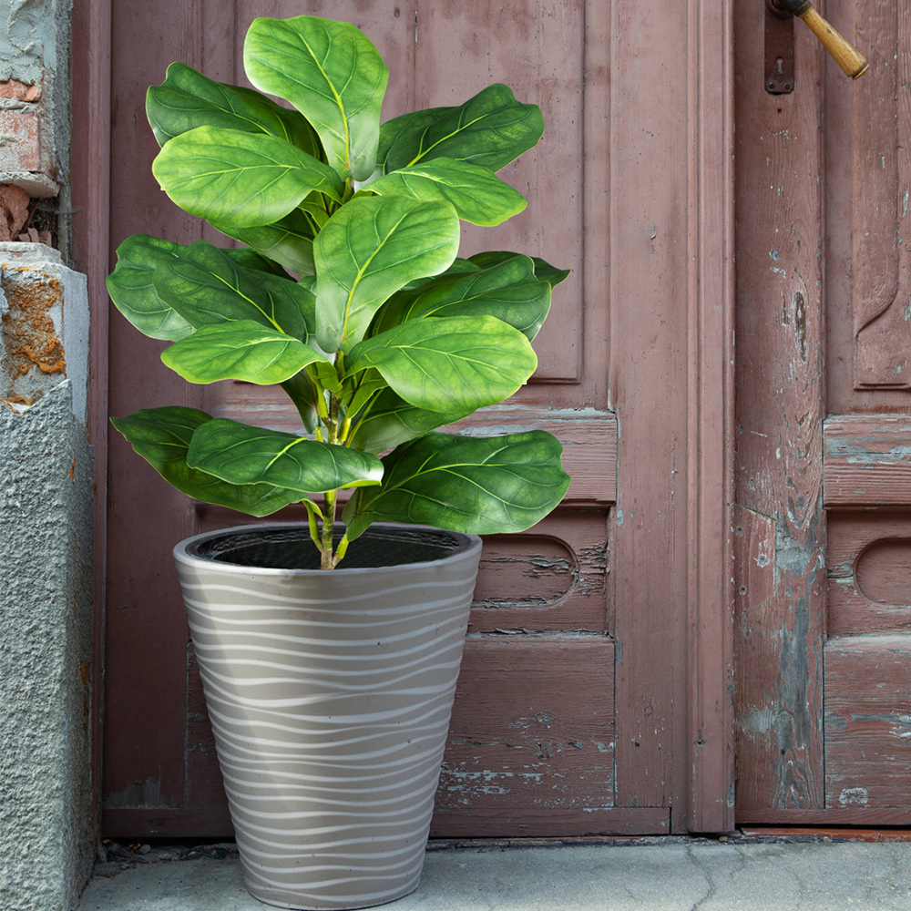 70-135cm Large Artificial Fidd - Dracaena Marginata ulasan dan harga