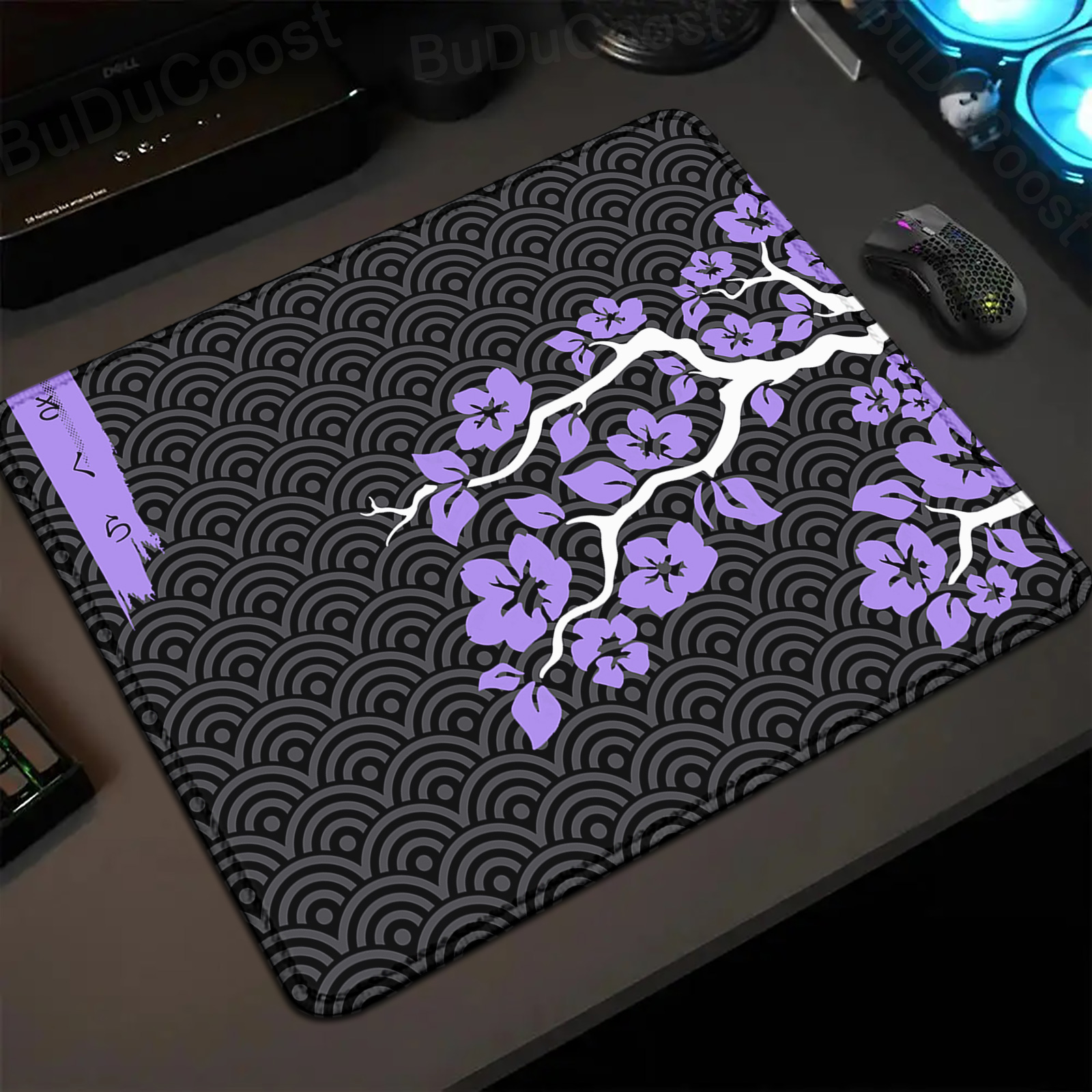 Small Size Mousepad Sakura Art - Tradescantia Purple ulasan dan harga