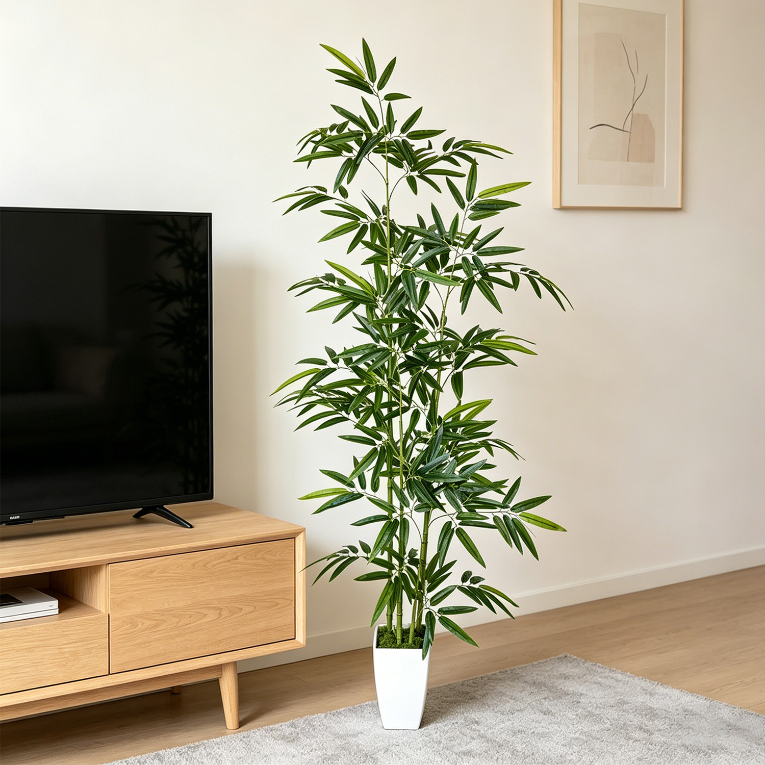 5.25FT-7.05FT Artificial Green - Dracaena Marginata ulasan dan harga