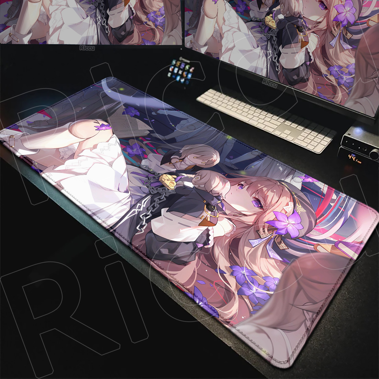 The Herta Keyboard Mat Purple  - Tradescantia Purple ulasan dan harga