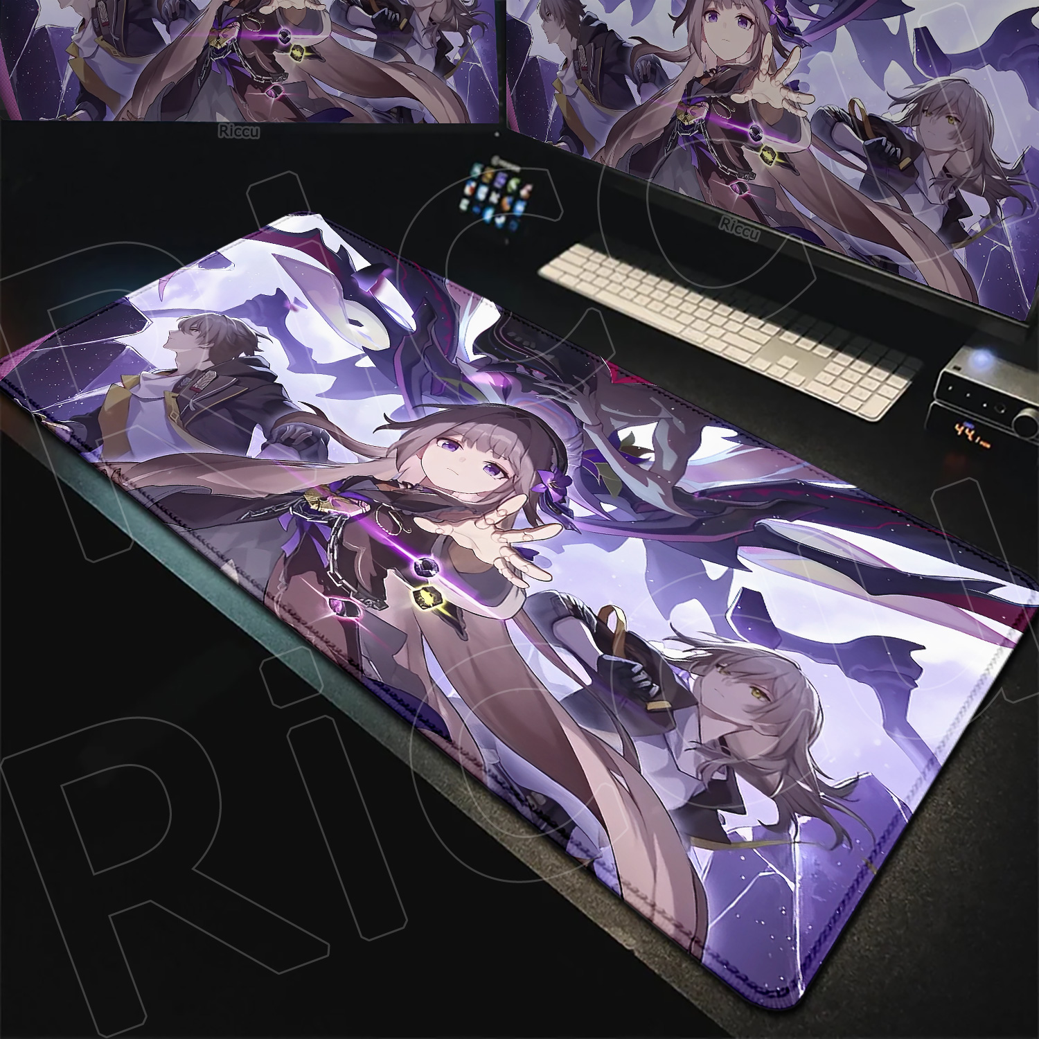 The Herta Keyboard Mat Purple  - Tradescantia Purple ulasan dan harga