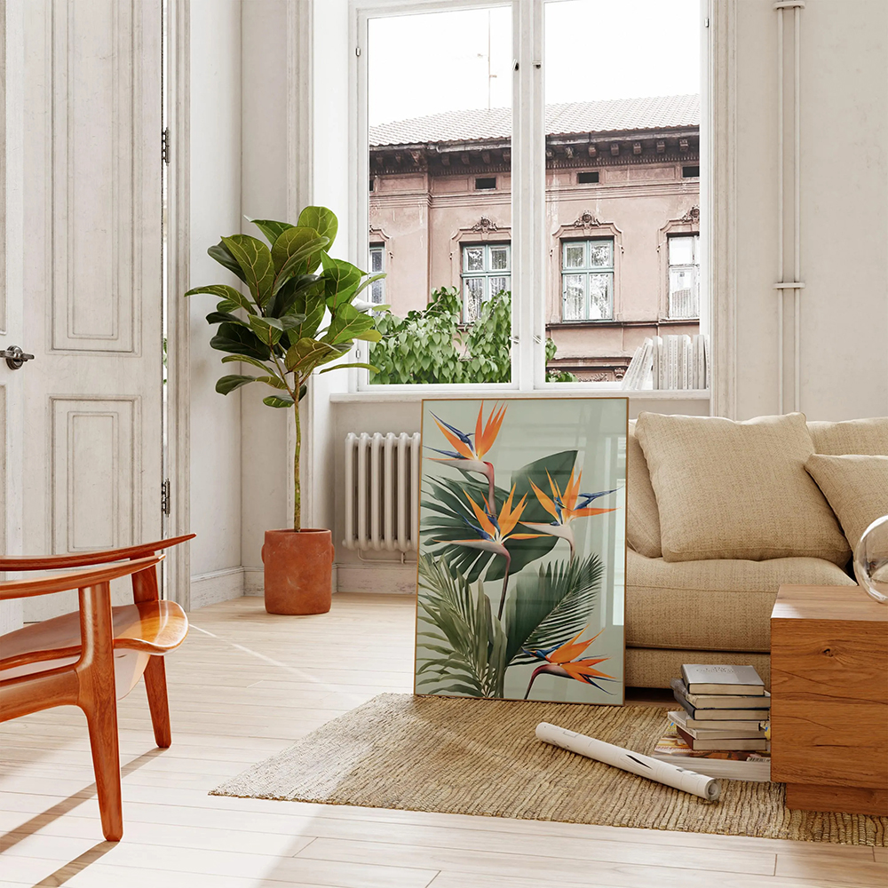 Bird of Paradise Wall arts, St - Bird Paradise Strelitzia ulasan dan harga
