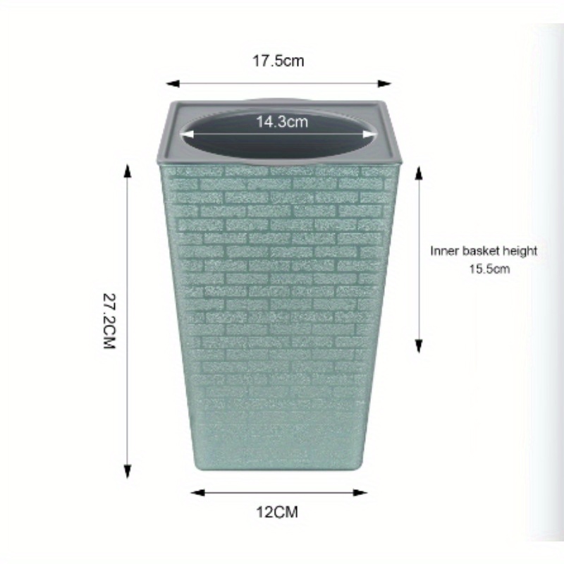 Plastic Brick Pattern Flowerpo - Pilea Peperomioides ulasan dan harga